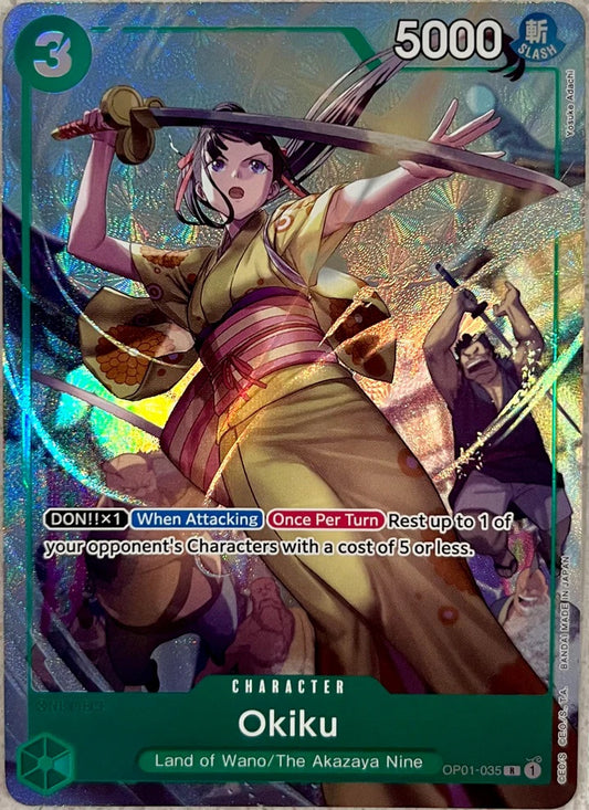 OP01-035 Okiku - Premium Card Collection -Bandai Card Games Fest
